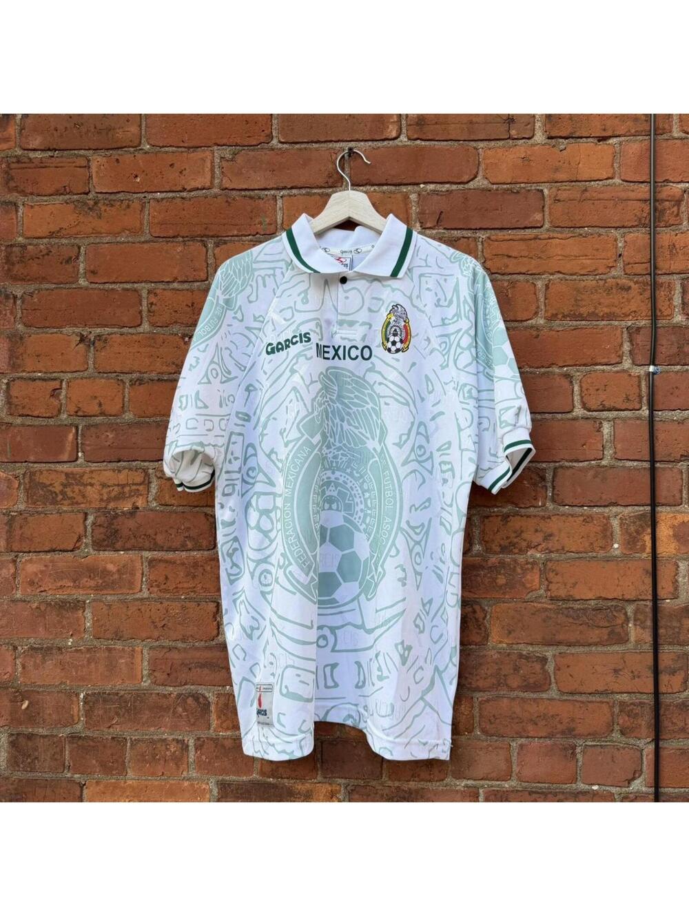 Vintage Garcis Mexico national team 1999 away jersey XL /250